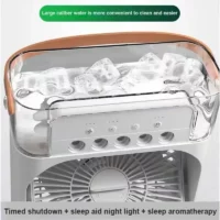 Ventilateur climatiseur - Mini refroidisseur d'air LED veilleuse – Image 8