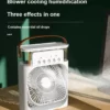 Ventilateur climatiseur - Mini refroidisseur d'air LED veilleuse